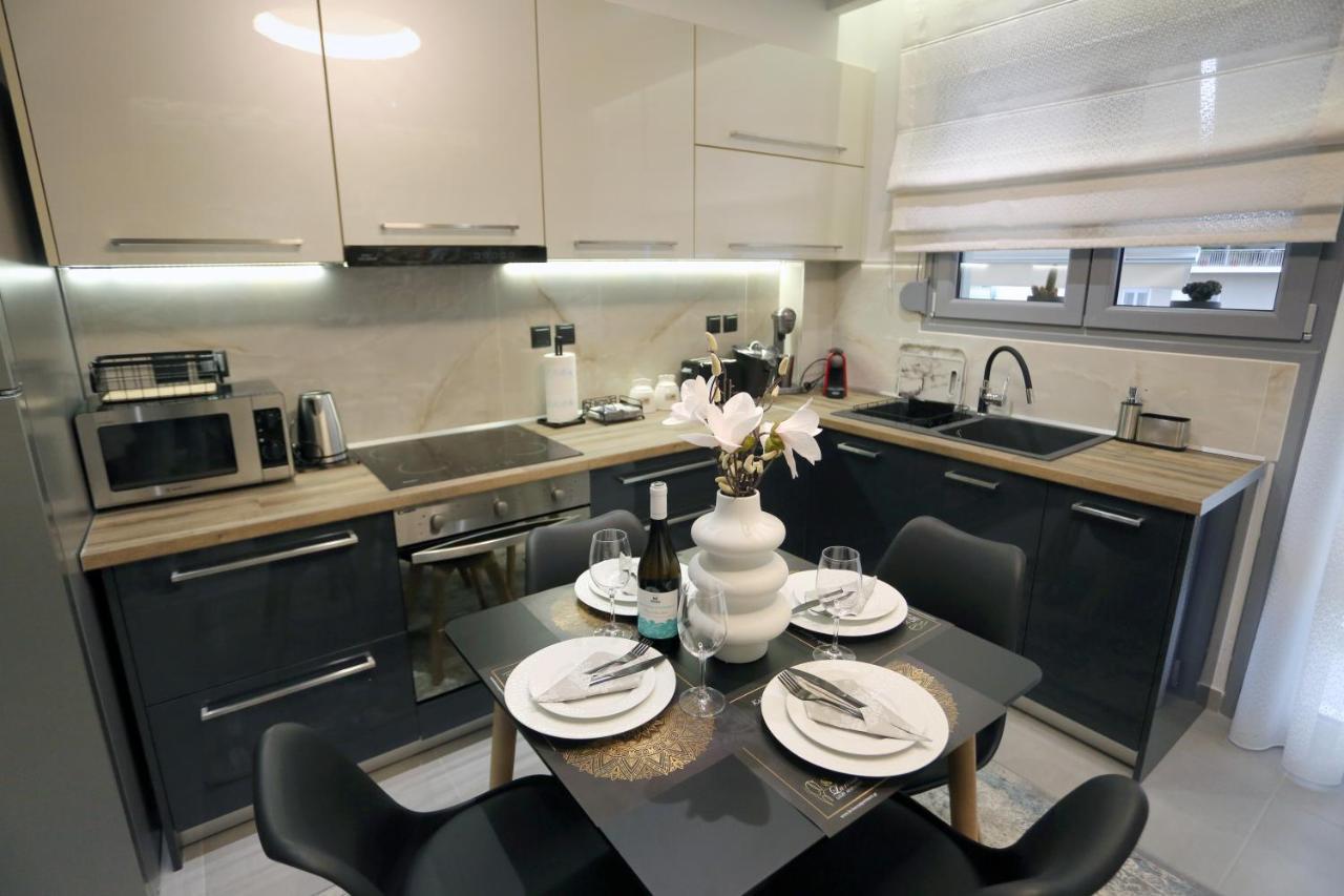 La Larissa Luxury Apartments Koronis Ngoại thất bức ảnh